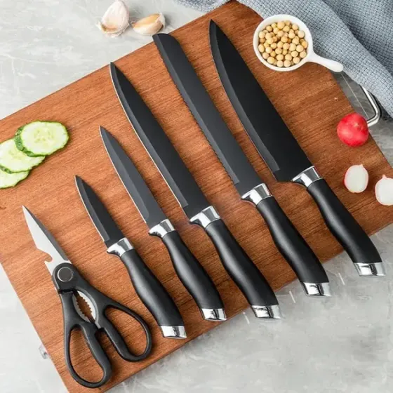 Набор кухонных принадлежностей 20 предметов с тройной подставкой Коломия