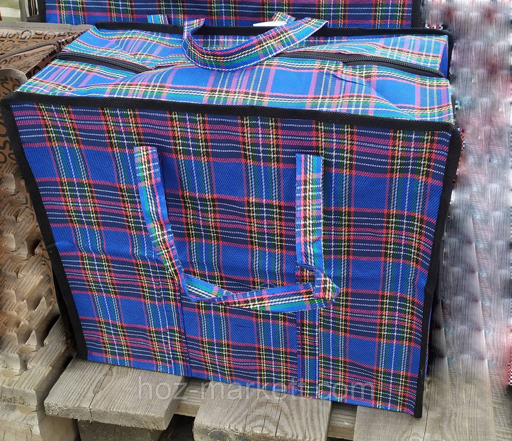 Сумка хозяйственная тканевая с молнией 40 х 35 х 20 см 6 шт упаковка Т1 Харьков - изображение 2