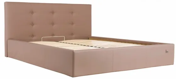 Кровать Двуспальная Manchester Comfort 180 х 190 см Fly 2213 С подъемным механизмом и нишей для белья Светло-коричневый Киев