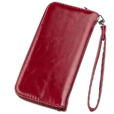 Гаманець Kivi З екошкіри Бордовий (19035) Вінниця