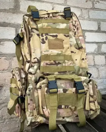 Рюкзак тактичний Нейлон мультикам, 50 л Запоріжжя