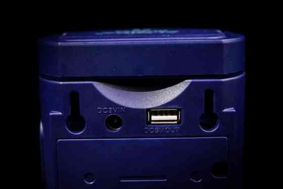 Фонарь ALMINA переносной светодиодный с повербанком 24 LED, ЗУ 220V, сменный аккумулятор 6В Power Bank Київ