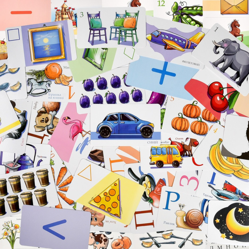 Настільна гра "Розумна валіза. Абетка, цифри, смаки, кольори" 30377 Вінниця - фото 5