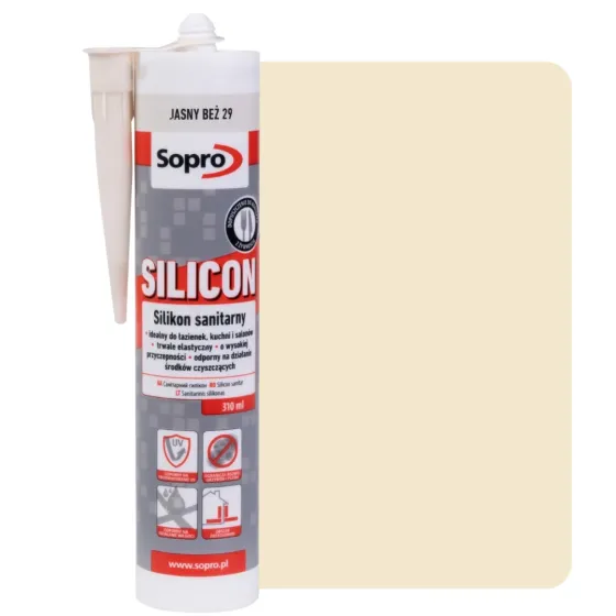 Силікон Sopro Silicon JASNY BEZ №29 (світло-бежевий) 310 мл Киев