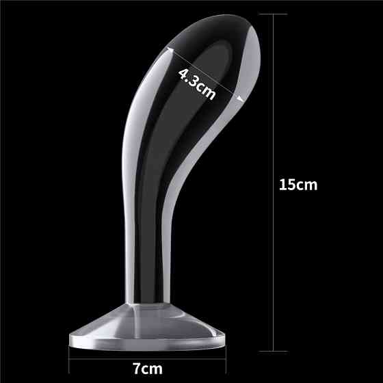 Анальная пробка - Flawless Clear Prostate Plug 6