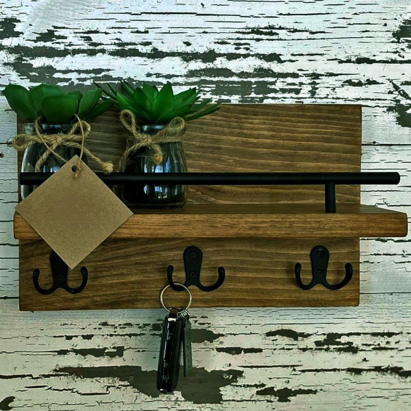 Ключница деревянная 