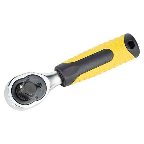 Sigma Ключ-трещотка двухсторонняя укороченная 1/4"-1/2" 145мм 72T CrV SIGMA (6050251) Коломыя