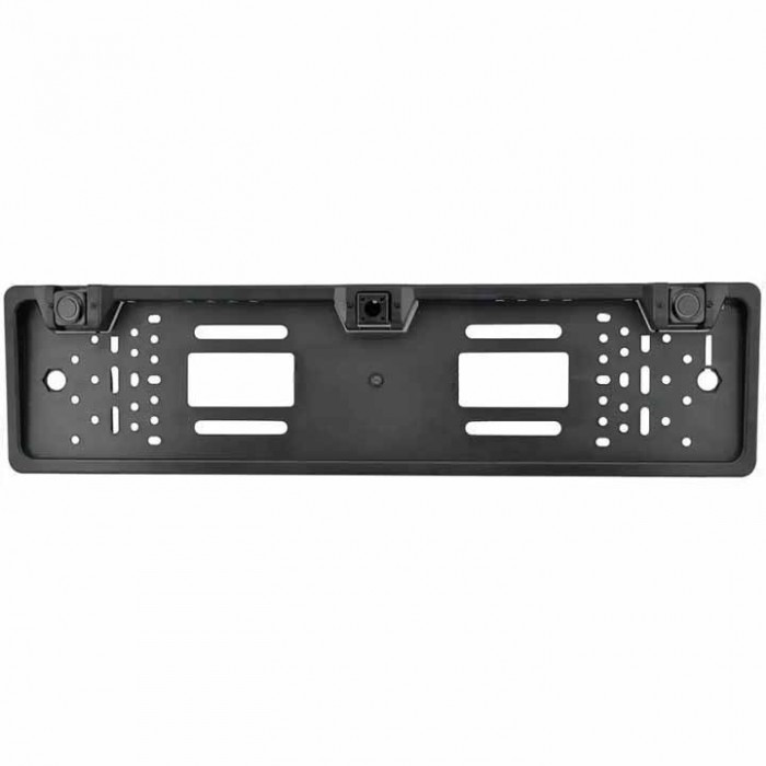 Автомобільна рамка для номера R315 з камерою заднього виду та датчиком паркування Київ - фото 2