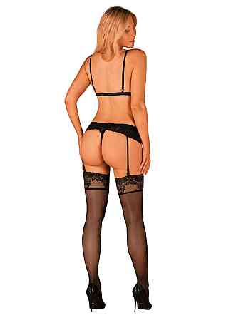 Кружевой комплект Obsessive Maderris 3-pcs set M/L Sex Aura Киев