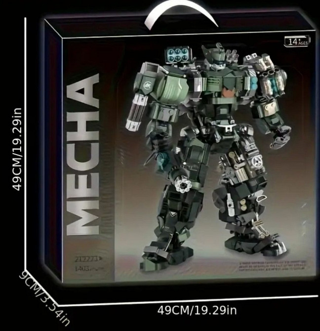 Конструктор Робот Technic Big Mecha Warrior 1403 блоков Lego. Харків - фото 6