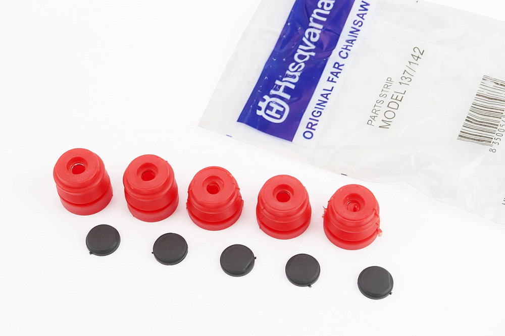 Амортизатор 4500/5200 к-кт 5шт+заглушки, червоні Київ - фото 1