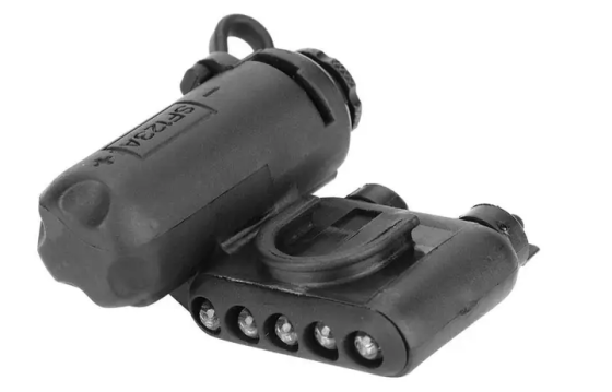 Тактичний ліхтар на шолом Night Evolution Gen 2 (біле + червоне світло) Чорний Вінниця