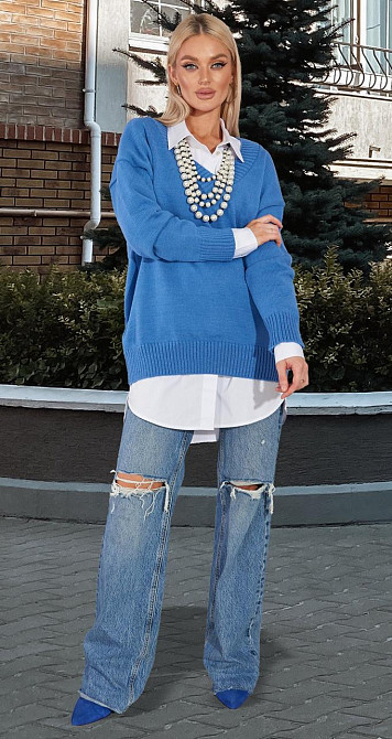 Джемпер вільний (42-46) Київ - фото 5