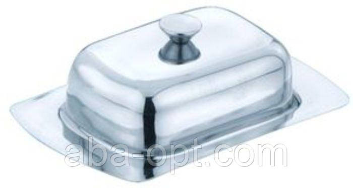 Маслянка з нержавіючої сталі Преміум 19 х 13 х 10 см ( шт ) Одеса - фото 1