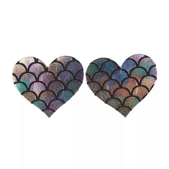 Стікіні на груди Сердечка 8 см різнобарвний Київ