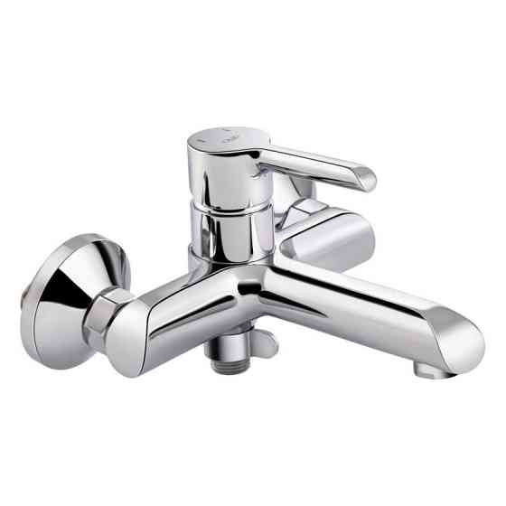 Змішувач для ванни з душовим гарнітуром Qtap Grand QTGRACRM006 Chrome Харків