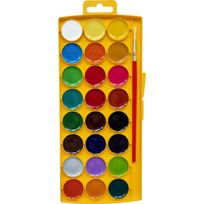 Акварельные краски Школярик Медовые 24 цвета (302023001-UA) Винница - изображение 2
