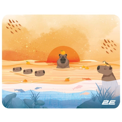 Коврик для мышки 2E Capybarra S Yellow (2E-PAD-S-CAPY-YELLOW) Винница - изображение 1