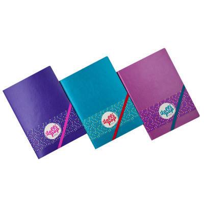 Книга записная Buromax Lollipop Logo2U 96 листов А5 в клетку сиреневый (BM.295103-10) Винница - изображение 3