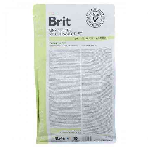 Корм сухой Brit Grain VetDiet Dog Diabetes для собак с сахарным диабетом с индейкой и горохом 2 кг Киев