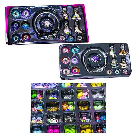 Дитячий набір з прикрасами для створення шарм-браслетів "Jewelry Box" KSY951 Вінниця