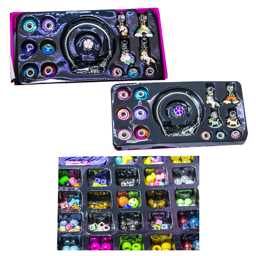 Дитячий набір з прикрасами для створення шарм-браслетів "Jewelry Box" KSY951 Вінниця - фото 2