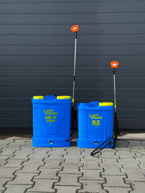 Ранцевый аккумуляторный опрыскиватель VMF EURO SAB-16 (16 литров) 12В/8Ач Киев - изображение 5