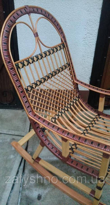 Плетеная кресло-качалка Киев - изображение 3