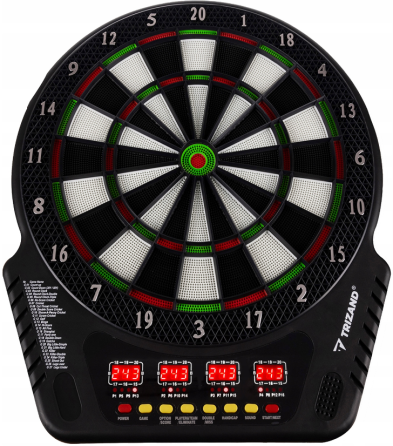 Електронний дартс + 6 дротиків Trizand (Польща) Київ