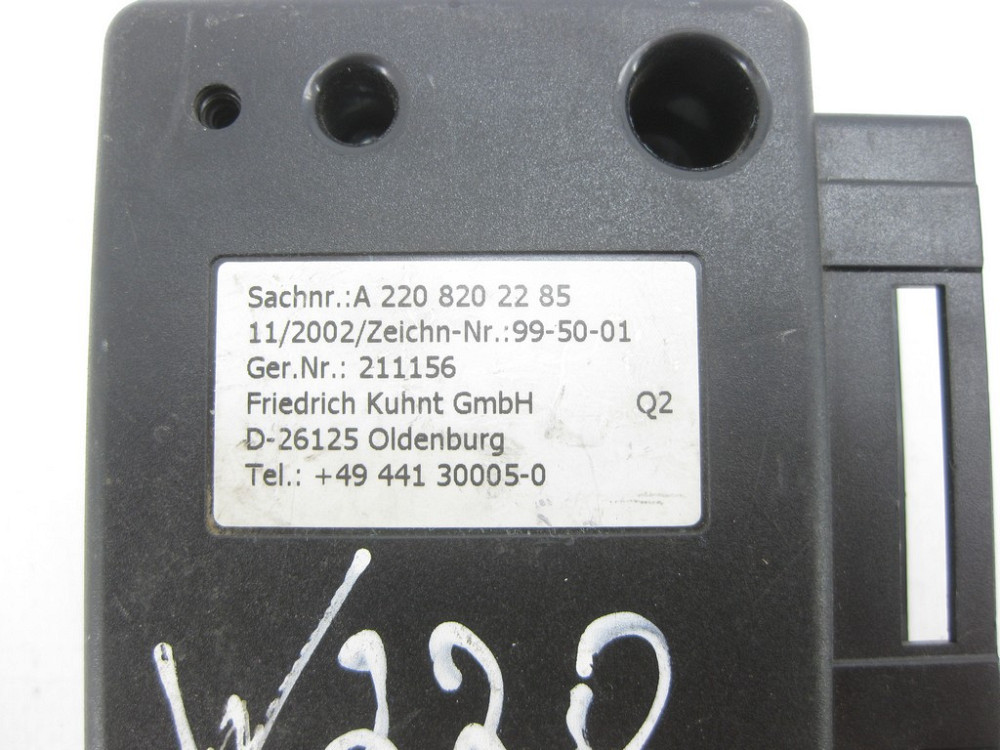 Mercedes-Benz  A2208202285 Блок керування заднім телефоном S-class short W220 S-class long V220 Одеса - фото 4