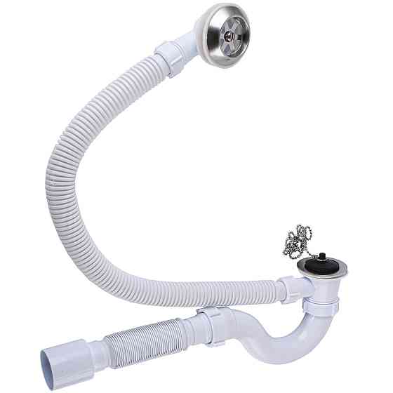 Сифон гнучкий для ванни ″Хвиля″ В0110 SOLOPLAST (000027830) Київ