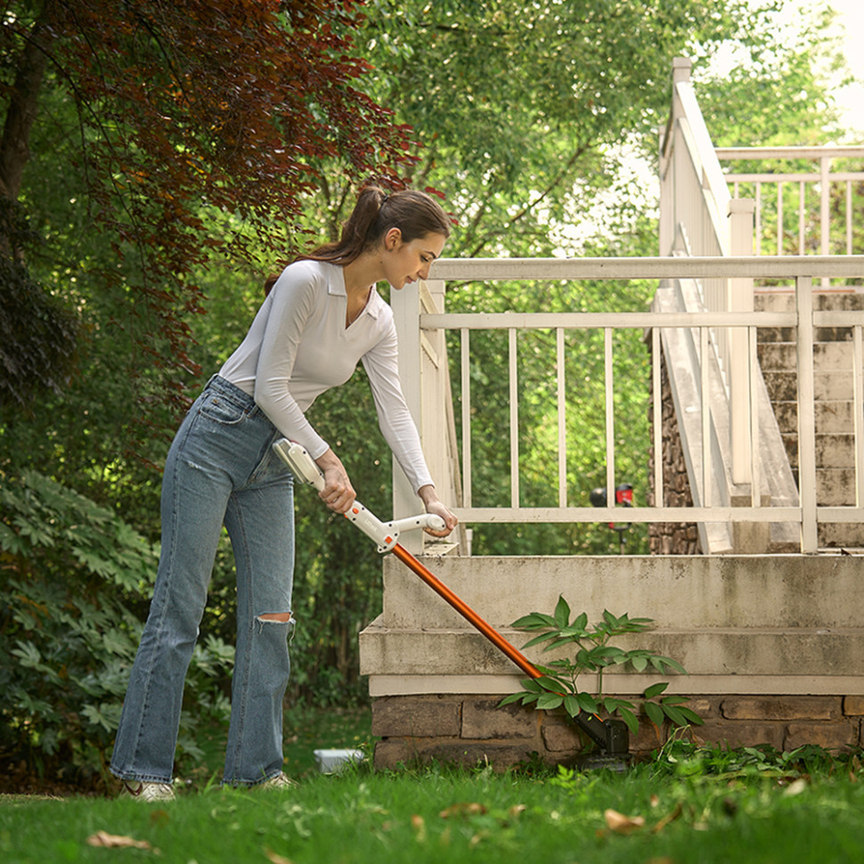 Акумуляторна газонокосарка тример Litheli, живлення від павербанку (УМБ Litheli Power Bank 10000 mAh, 45 W, 2А в комплекті) Київ - фото 2