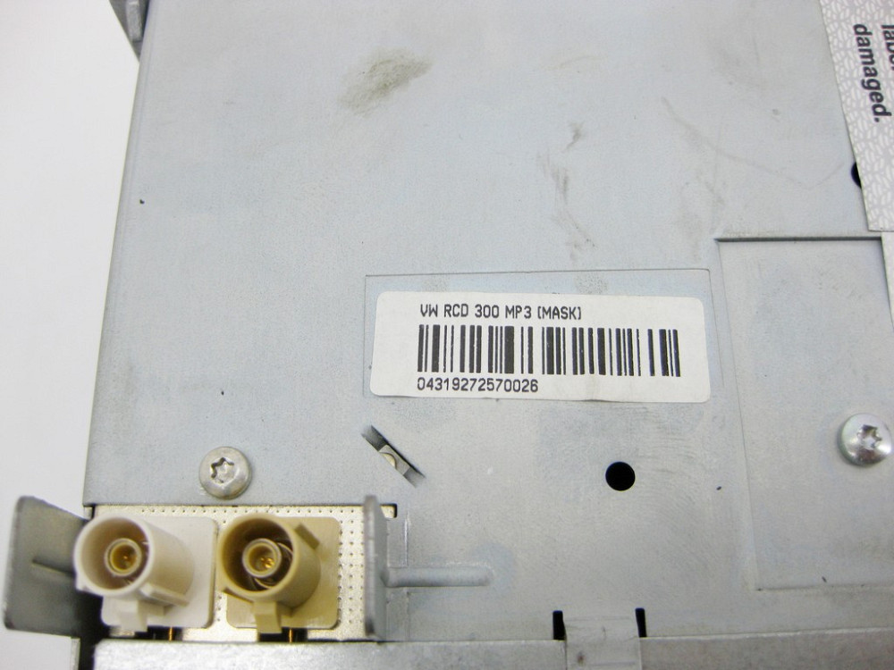 VAG  1K0035186AD Магнітола штатна під радіо AM/FM, MP3 VW Passat Touran Одеса - фото 9