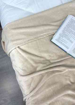 Плед-покривало Decorator WellSoft 180х210 см однотонний Бежевий (87-269) Київ