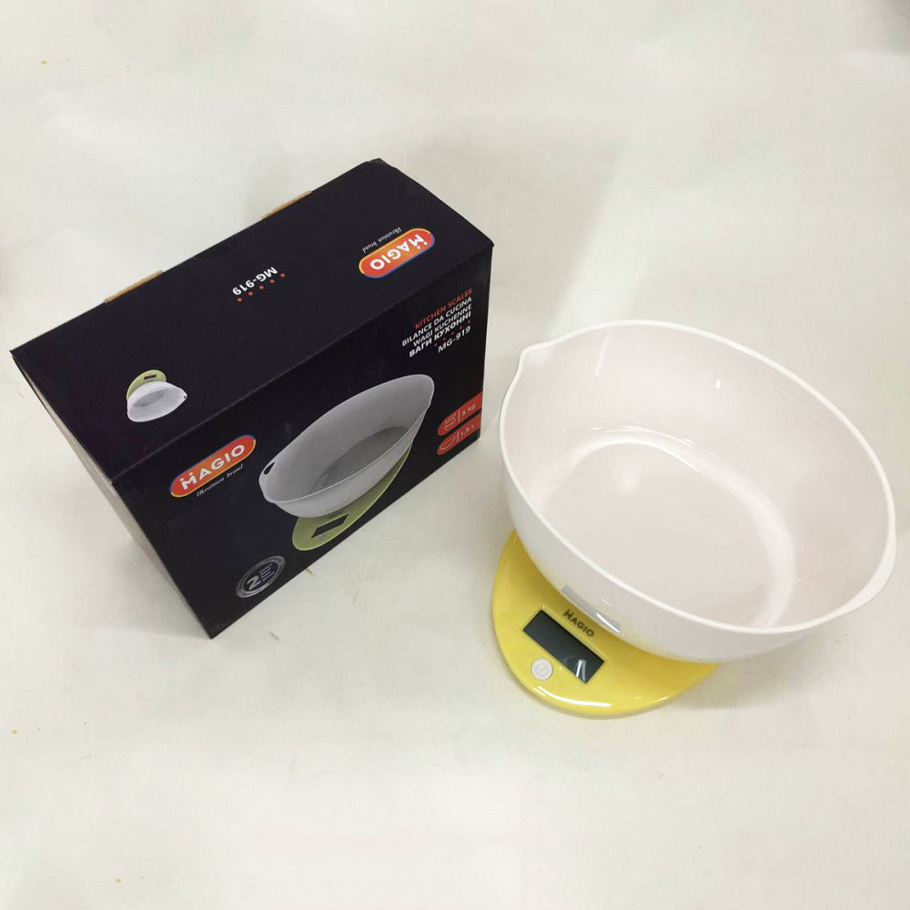 Кухонні ваги для продуктів домашні Magio, Ваги кухонні з чашею на батарейках Точні для кухні HC-32 Івано-Франківськ - фото 8