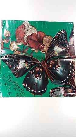 Полиэтиленовый пакет (40х40) с пластиковой ручкой большой 