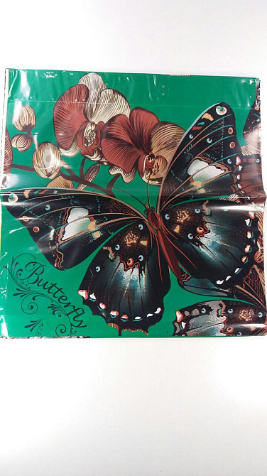 Полиэтиленовый пакет (40х40) с пластиковой ручкой большой 