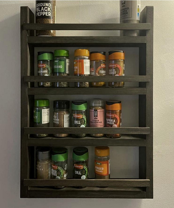 Органайзер для спецій "Барезе" венге Миколаїв - фото 1