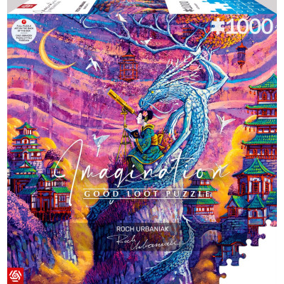 Пазл GoodLoot Imagination: Roch Urbaniak Sakura &amp; Ryu 1000 ел. (5908305249740) Вінниця - фото 5