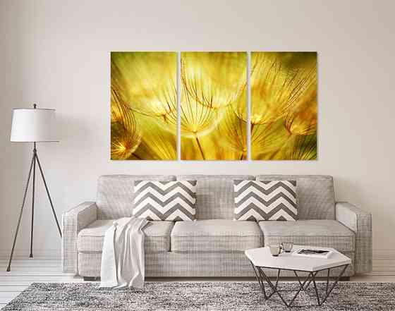 Модульная картина в гостиную / спальню   Квіти     ART-305_3A Киев