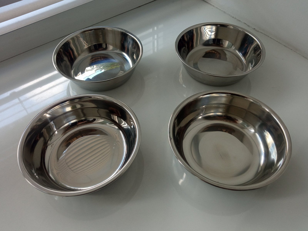 Тарілка для тварин металева діаметр 13см Луцк - изображение 1