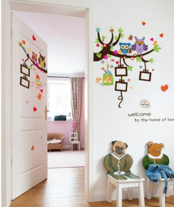 Наклейка декоративна для дитячої сукні на гілках Київ - фото 5