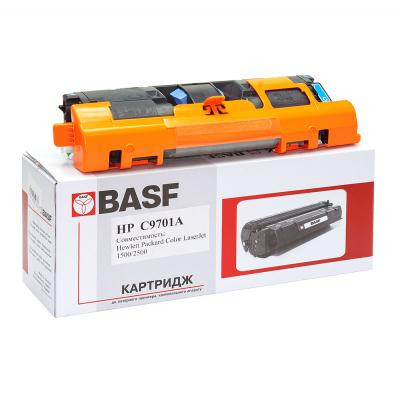 Картридж BASF для HP CLJ 1500/2500 аналог C9701A Cyan (KT-C9701A) Винница - изображение 1
