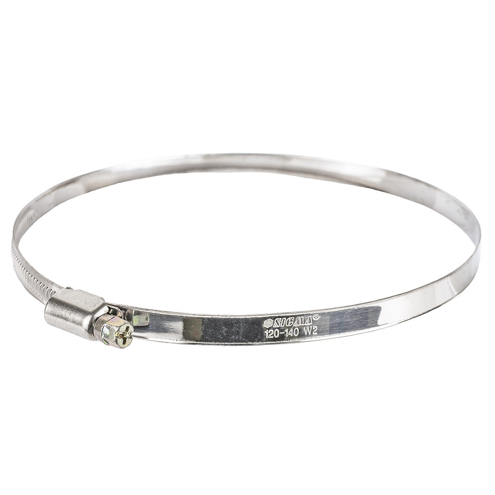 Хомут червячный нержавеющий 9мм D120-140мм 10шт SIGMA (2510201) Киев - изображение 3