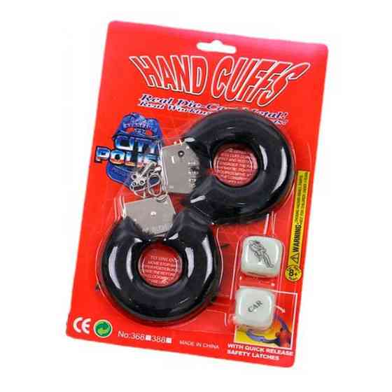 Набір ігровий "Hand Cuffes&Cubes" чорний — Садо-мазо Вінниця
