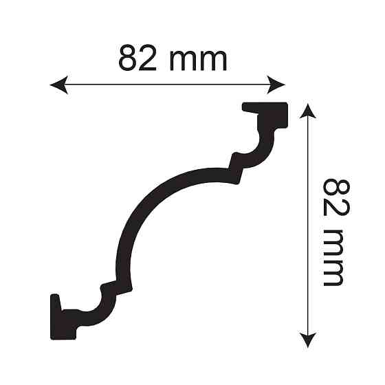 Карниз полимерный Grand Decor KH 911 Днепр