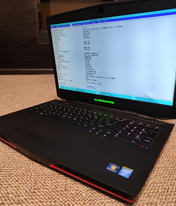 Супер Ноутбук: Alienware 17 Ranger i7 4700mg /16Gb./ guadro m3000m (970m) Харьков - изображение 2