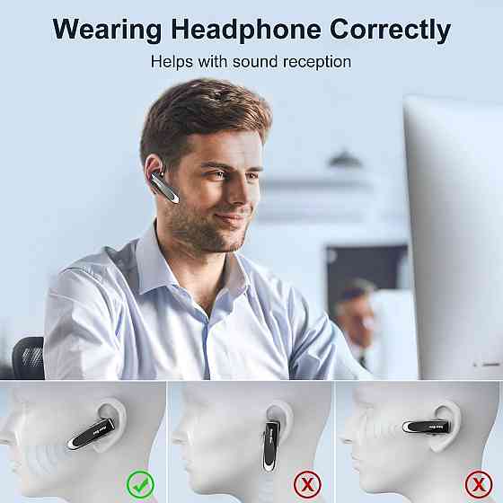 Наушники New Bee B41 Черные Bluetooth беспроводные in-ear TWS 22 ч прослушивания 24 ч разговоров 60 дней в Киев