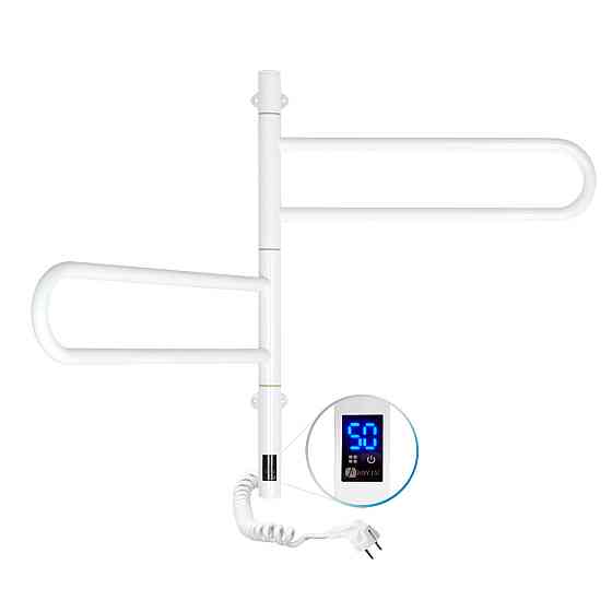 Полотенцесушитель электрический NAVIN Fouette 480х600 Sensor (белый) таймер 12-112033-4860 Киев