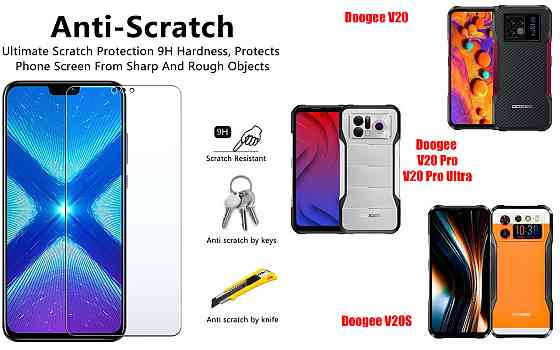 Защитное стекло NeoGlass для Doogee V20, V20 Pro, V20S, V20 Pro Ultra – ультрапрозрачное и устойчивое Киев